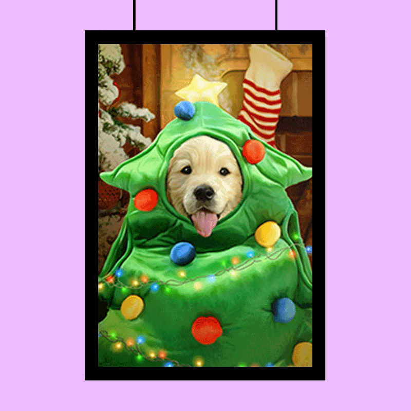 The Fluffy Christmas Tree